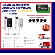 FUJIOH FZ-WH 5033D/5033DR  INSTANT WATER HEATER WITH HAND SHOWER/RAIN SHOWER AND DIRECT PUMP