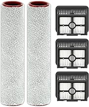 (Pack of 5) H15 Pro Replacement Brush Rollers and HEPA Filter Compatible with Dreame H15 Pro/ H15 Mi