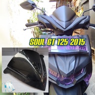 CARBON VISOR YAMAHA SOUL GT 125 BLUE CORE WINDSHIELD YAMAHA SOUL GT 125