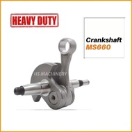 Heavy Duty MS660 Chainsaw Crankshaft