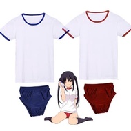 baju senam olahraga sekolah jepang gym seifuku kostum cosplay