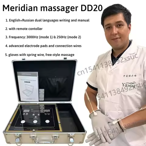 Physiotherapy Instrument fohow Bioenergy Body Massager Bioelectric Meridian Dredge Pulse Dds Bio Ele