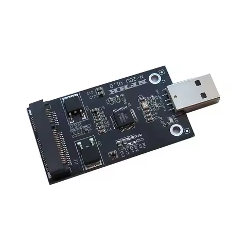 Adapter mSATA to USB Riser Card Converter Board mSATA External Case mSATA SSD to USB2.0 for PC Suppo