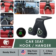 1PC PROTON Hanger Headrest Car Seat Hook Organizer Holder Bodykit Accessories S70 X50 X70 X90 Saga P