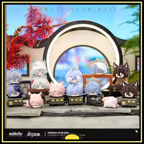 Original Honkai Star Rail Action Figures Anime Model Robin Jiao Qiu Feixiao Sunday Tingyun Gepard La