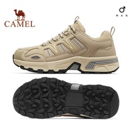 Camel รองเท้าปีนเขาผู้ชายรองเท้าปีนเขากันลื่นการดูดซับแรงกระแทกรองเท้าเดินป่าระบายอากาศ