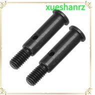 XUEXUE 2Pcs/Set RC Front Wheel Axle, High Strength 23mm RC Car Wheel Shaft, RC Upgrades Parts Black 