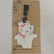Name Tag Bag Tag Mary Cat Cat and Mouse Luggage Tag 7LBT