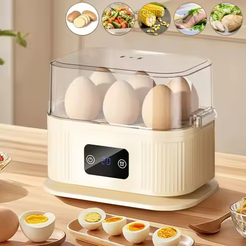 Electric Egg Steamer Rapid Egg Cooker Capacity Automatic Power Off Multifunctional Boiler Egg Cooker