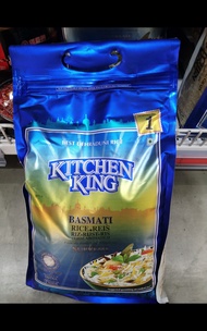 ecook​ อินเดีย​ ข้าว​ ข้าวสาร​ บาสมาติ kitchen King​ basmati rice​ 5kg