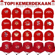 MERAH 17 August Indonesian Independence Day Hats for Children and Adults, Indonesian Independence Da