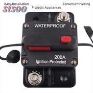SISOO Circuit Breaker, Voltage Protection Metal Circuit Breaker Switch, Recoverable Overcurrent Prot