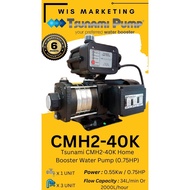 Tsunami Automatic Home Booster Water Pump CMH2-40K (0.75HP) Water Booster Pump