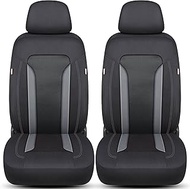 Seat Covers for BMW 3 Series E46 Year of Manufacture 1998-06 in Black/Grey TF2