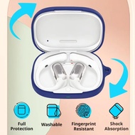 Case Solid Color Earphone Cover Fundas For Shokz OpenFit Pro Soft Shockproof Silicone Earphone Cases