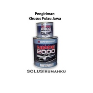 AMS - Set of 2 Components 1 KG Nippe EPOXY Primer Grey (Base + Hardener) Grey Base Paint Paint/