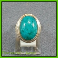 Sale Cincin Batu Akik Bacan Doko Semi Kristal Super Size Kantoran