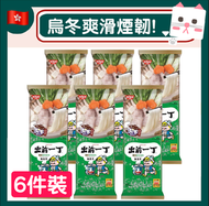 日清 - 出前一丁 棒烏冬 (濃厚豬骨湯味) 6pc 168g 非油炸 即食麵 拉麵