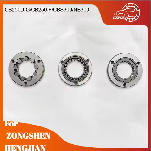 CQHZJ Motorcycle Starter Clutch Overrunning Clutch For ZONGSHEN CB250D-G CB250-F CBS300 NB300 Engine