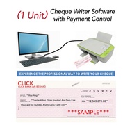 N-1.0 Cheque Writer Software with Payment Control (1 Unit)