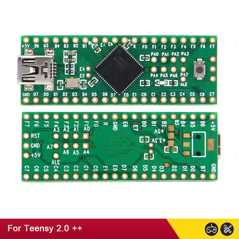 Teensy 2.0++ USB AVR Development Board ISP U Disk Keyboard Mouse Experimental Board AT90USB1286 Mega
