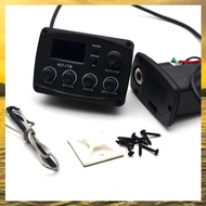 T7(HARB) Acoustic Guitar EQ Preamp with Digital Procedding Tuner 3 Band EQ Equalizer with Tuner Guit