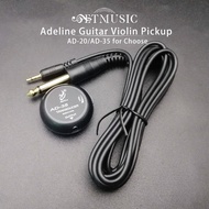 【Latest Style】 Adeline Ad-20 Ad-35 Mini Pickup Amplifier Transducer Piezo Pickup For Acoustic Guitar Ukulele Violin Cello Banjo Parts