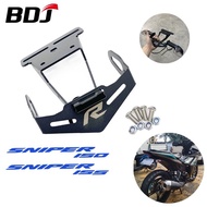 ♞,♘BDJ Motorcycle For Yamaha Sniper 150 155 Sniper150 Sniper155 License Frame Holder Tail Tidy Fend