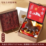 Three-Eight Section Gift Sandalwood Comb Gift Box Practical Set Birthday Wedding Feeling Souvenir Ne