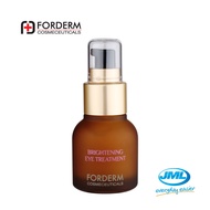 [JML Official] Forderm Brightening Eye Treatment | dark circles fine lines firming fragrance &amp; alcohol free