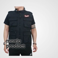 ROMPI PRIA KRATER VESPA LOGO VESPA BORDIRAN ROMPI MOTOR VESPA ROMPI PELINDUNG DADA