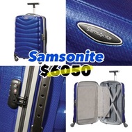 🇪🇺 Samsonite FIRELITE SPINNER 55cm 20” Small Hardcass Suitcase Lagguage in Deep Blue Europe Edition 新秀麗20吋藍色細碼硬篋行李箱 手提行李上飛機