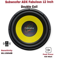Subwoofer ADX Fabulous 12 inch Double Coil
