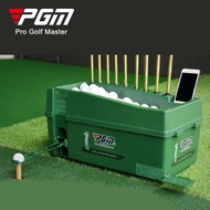 PGM Driving Range Golf Ball Dispenser JQ012 | Black Red Practice Ball Holder Durable