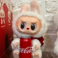 In Stock Labubu labubu Coke Toy Doll Cute Doll Series Plush Pendant Blind Box Trendy Toy Guangdong