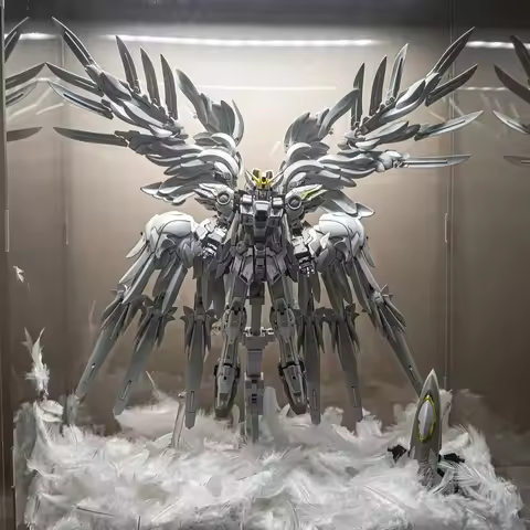 In Stock Daban 8827 MG 1/100 Snow White Prelude Fix Model Kit XXXG-00YSW Wings Assembly Action Figur