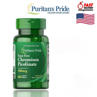 Puritan’s Pride Yeast Free Chromium Picolinate 500 mcg /100 tablets