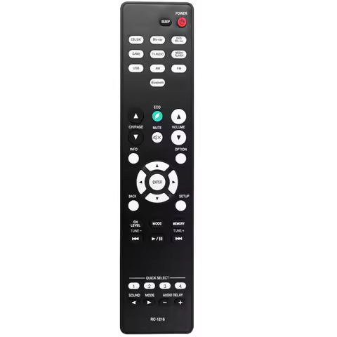 New RC-1216 Replace Remote Control for Denon AV Surround Receiver AVR-S530BT AVRS530BT AVR-S540BT AV