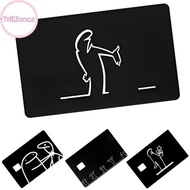 Trillionca La Linea Funny Anime Pattern Credit Card Stier Used For EBT, Transportation, Keys, Credit