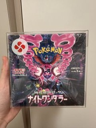 Pokemon 日版 原盒 SV6a 黑夜漫遊者 clove 貨