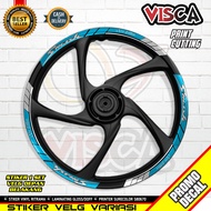 Stiker Velg - Sticker Velk - Stiker Cutting Velg - Stiker Velg SMASH Motif A04 Ring 17