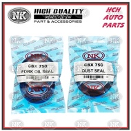 FORK OIL SEAL + DUST SEAL - HONDA - CBX 750/ CBX 750F/ CBX 1000 (NK)