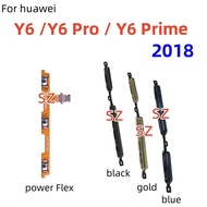 For huawei Y6 2018 / Y6 Prime 2018 Power button flex on / off Switch Button Side Key Volume Up Down Flex Cable
