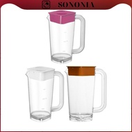 [SONONIA] 2 Liter Water Jug with Lid, Easy to Clean, for Cold And Hot Water, Household Water Jug, Re