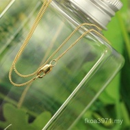 Finished Product Note 14 Gold Side Gold Chain Whip 20gf Chain 14k Jewelry Clavicle Necklace American