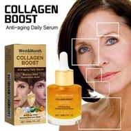 West&Month皇牌熱銷產品「COLLAGEN BOOST 膠原蛋白緊緻抗皺淡斑精華液」30ml (祛皺彈滑肌底) 100%全新有盒/原裝行貨 NO LA MER NO La Estephe NO