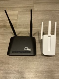 D-Link Router &amp; Mercury Signal Booster