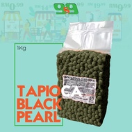 Tapioca Boba Black Pearl 1kg Boba Pearl Topping Beverage Halal Bubble Pearl Harga Borong