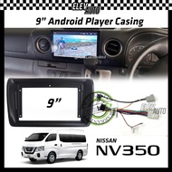 Nissan NV350 Android Player Casing 9" with Player Socket