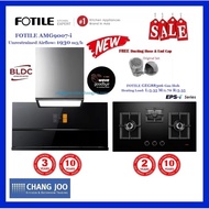 Fotile AMG9007-i Cooker Hood + GEG88306 Gas Hob